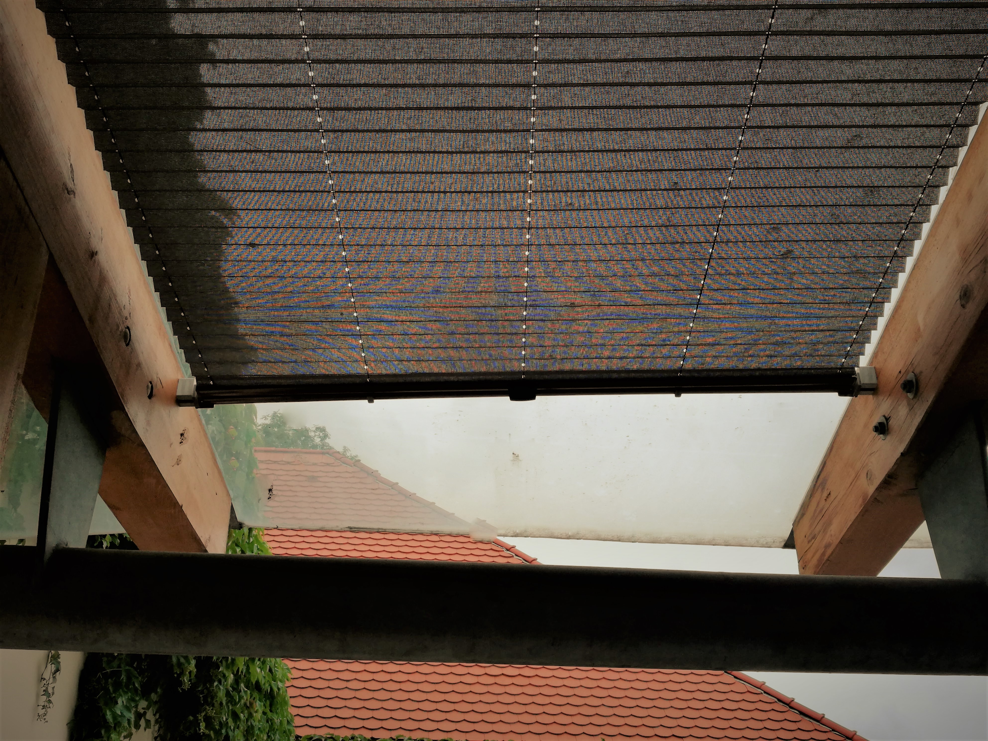 Plisse v provedení plafond pro zimní zahrady - VFtyp